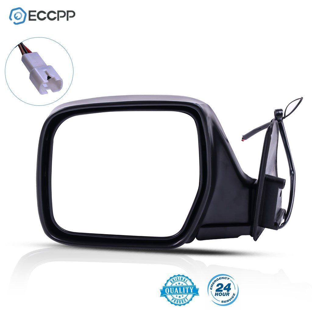Driver Side Power Mirror For 96-98 Toyota Land Cruiser Lexus Lx450 Left Black 6B93BC-57