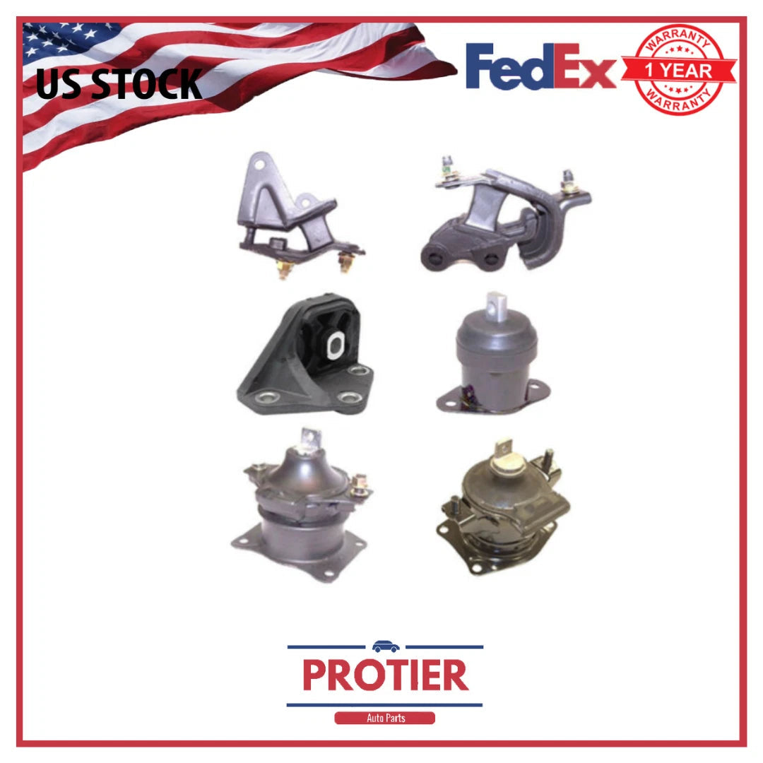 Motor Mount 6PCS Set Fit 2003-2007 Honda Accord 2.4L for Manual Trans 6B93BC-57