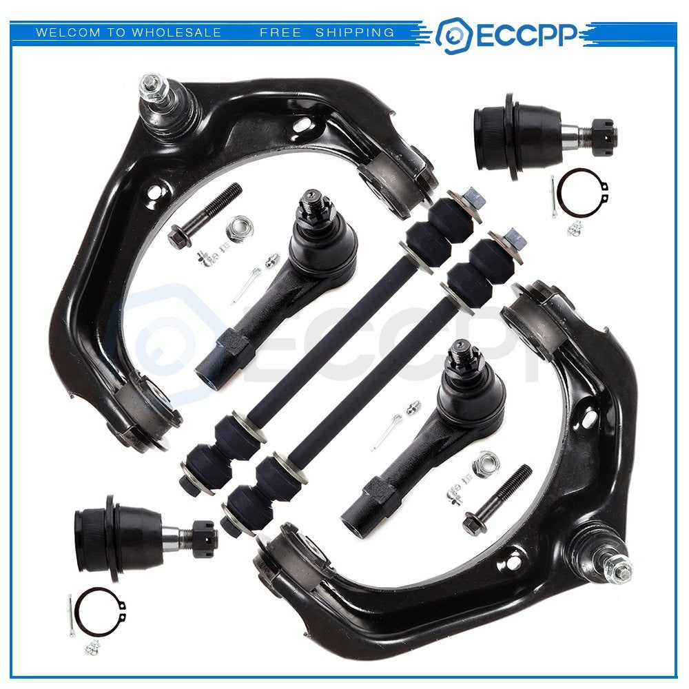 8 x Control Arm Ball Joint Sway Bar Links Tie Rod Fits 06-09 2010 Ford Explorer