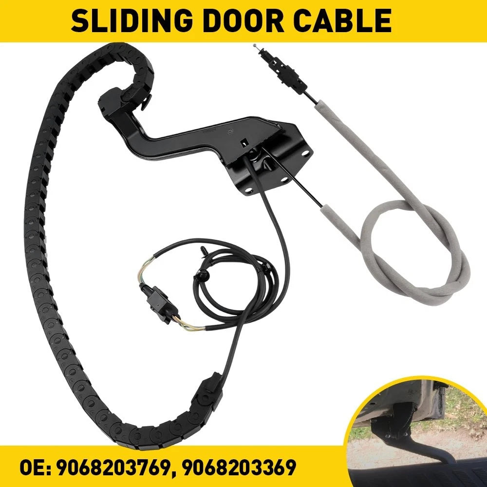Right For Mercedes-Benz All Sprinter Models 2006-17 Power Sliding Door Cable EOA 6B93BC-57