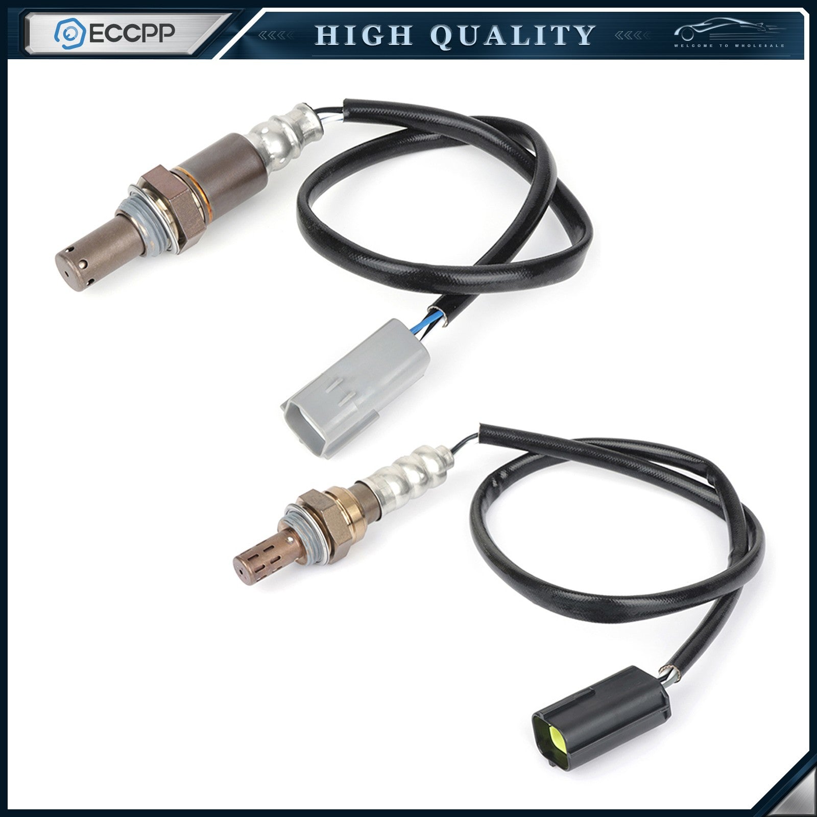 2pcs Upstream Downstream Air Fuel Ratio Oxygen Sensor for 2007 Infiniti G35 3.5L KOEEP