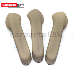 3Pcs Beige Interior Door Grab Handles Cover For VW Jetta Golf MK4 1J0867171A 6B93BC-57