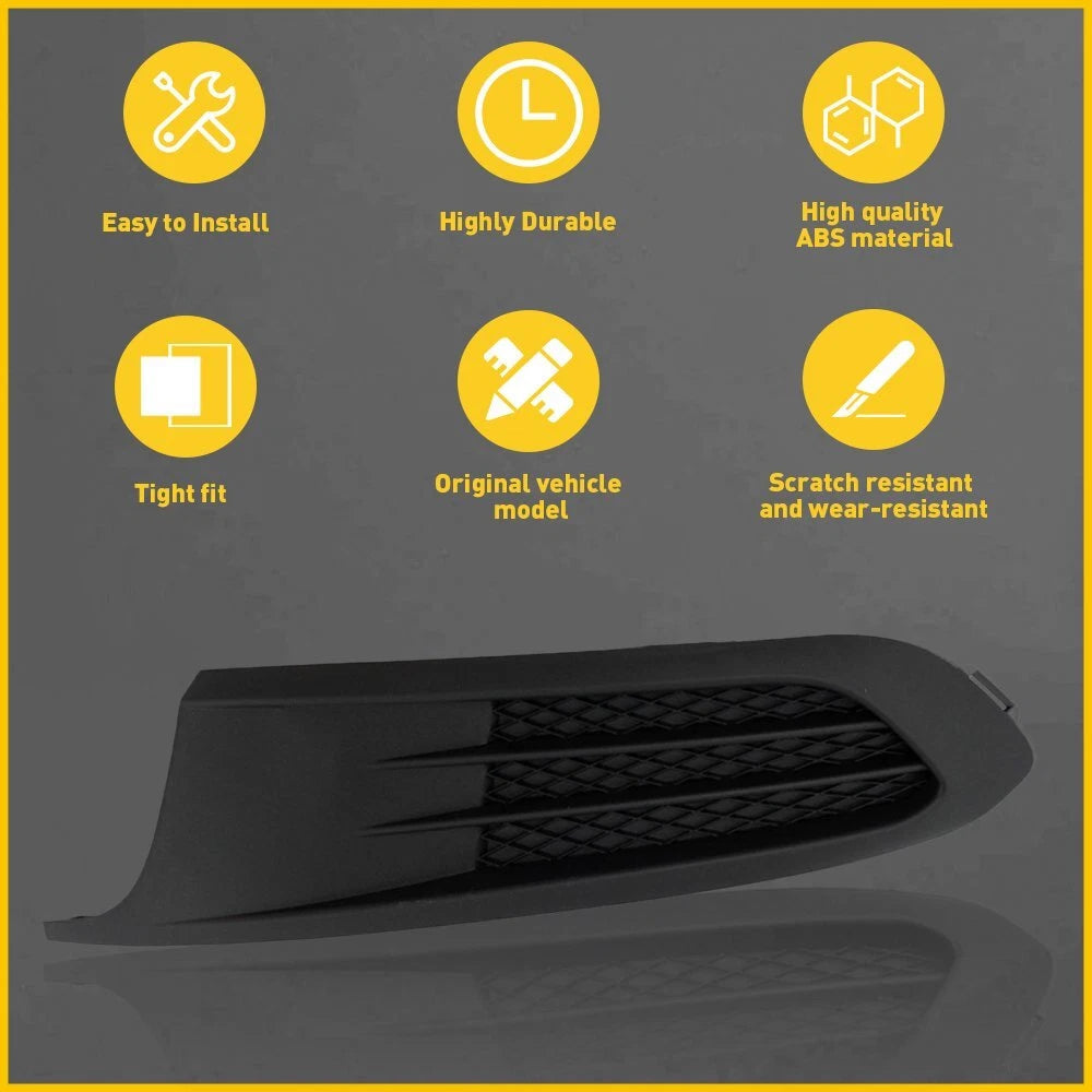For 2011-2014 Volkswagen Jetta Front Driver Side Bumper Insert Fog Light Cover A 6B93BC-57