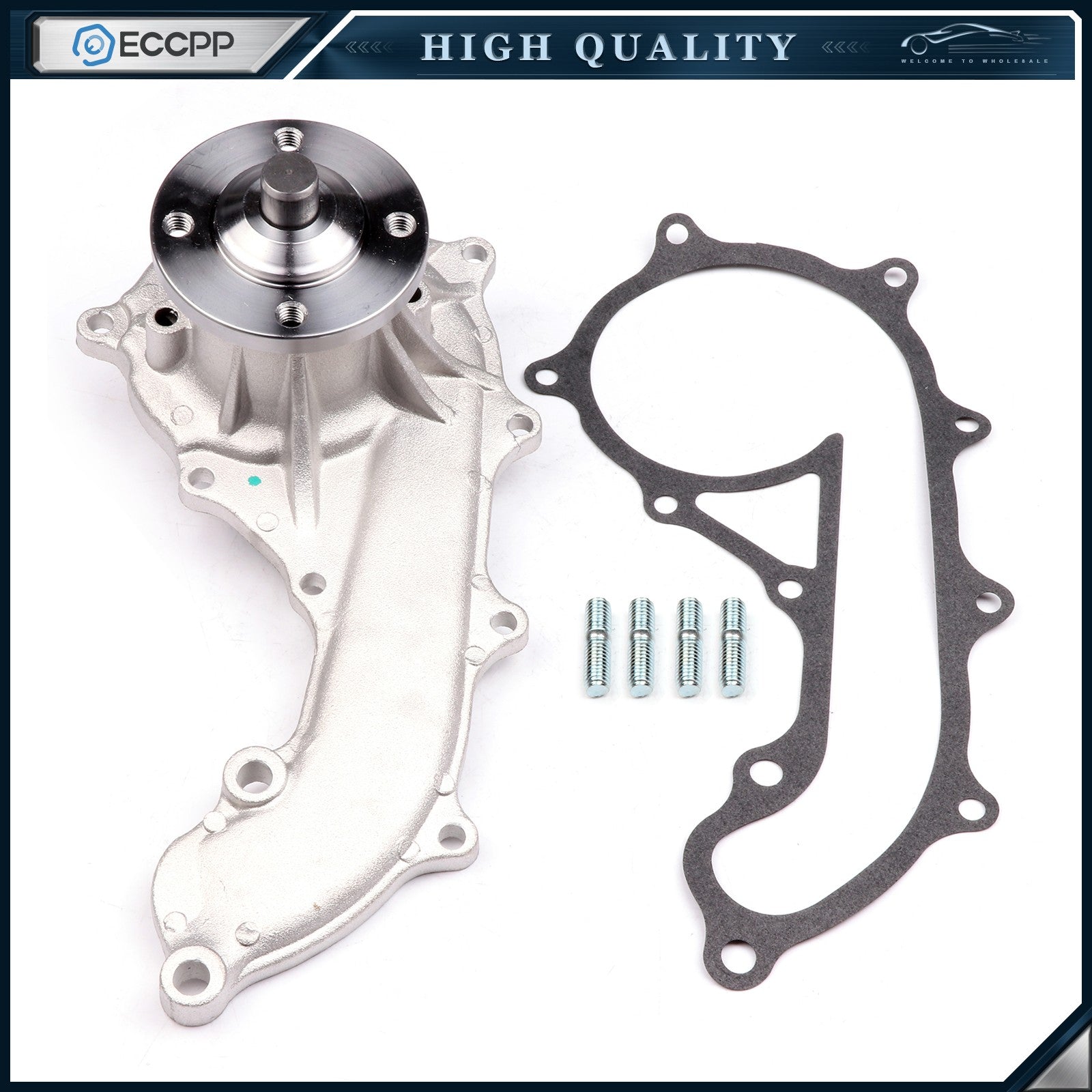 ECCPP Water Pump W/ Gasket for Toyota 94-98 for T100 96-00 4Runner L4 2.7L ECCPP