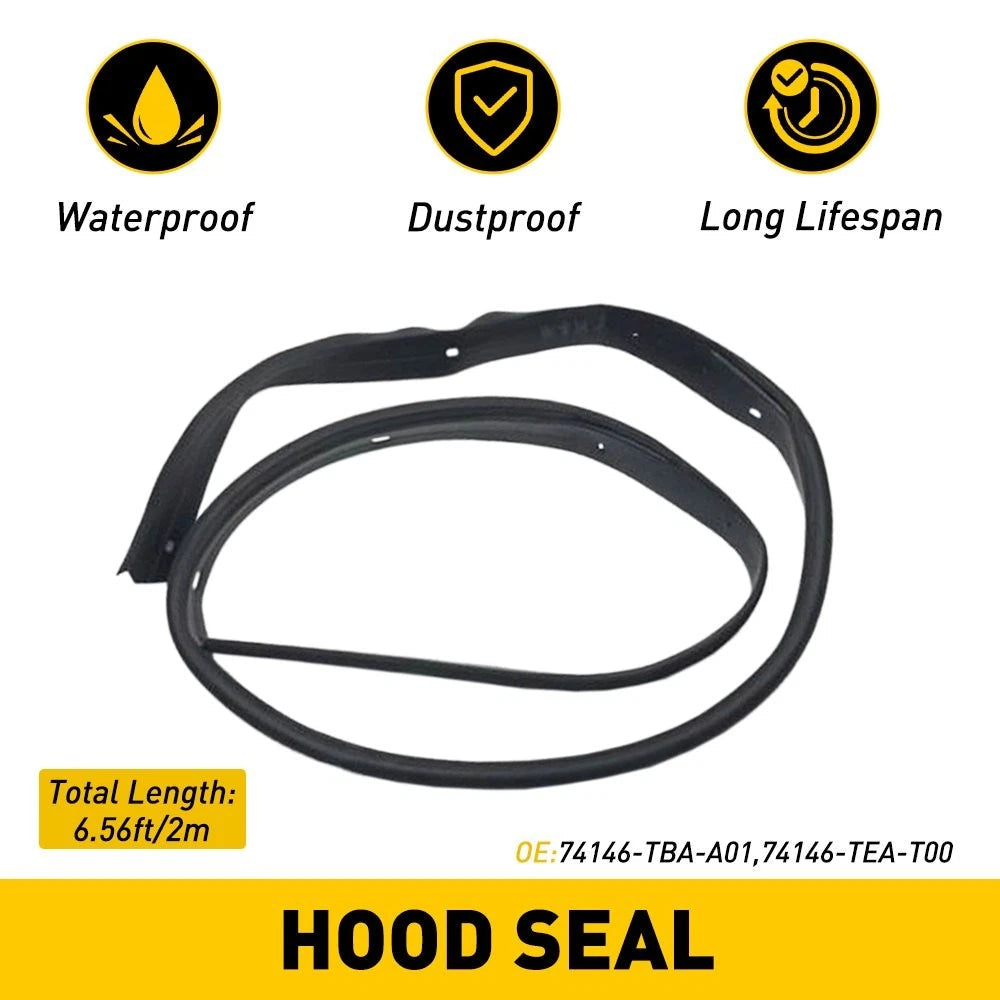 Hood Bonnet Rubber Seal Fit for Honda Civic 2016 2017 2018-2019 74146-TBA-A01 US 6B93BC-57