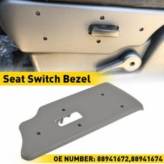 Seat Switch Bezel for 2003-2007 Chevy Silverado Serria GMC Front Driver EOA 6B93BC-57