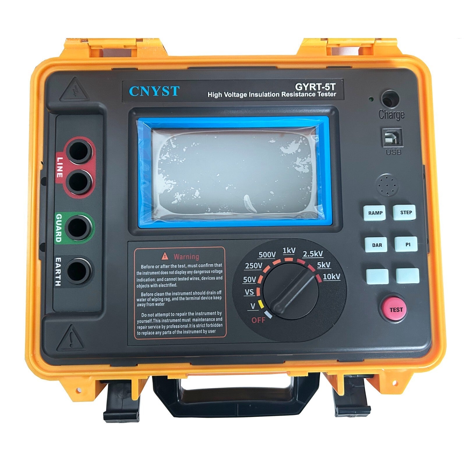 Digital High Voltage Insulation Tester Meter 10Kv For Electrical Equipment 6B93BC-57