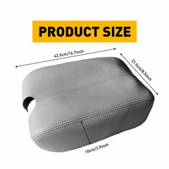 FOR 2008-2012 Honda Accord Leather Center Console Armrest Lid Cover Trim Gray EA 6B93BC-57