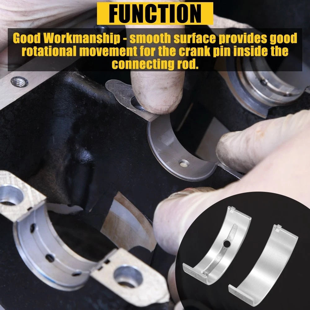 For Hyundai Sonata Kia Forte Optima 2.4L Main Rod Bearings & Engine Crankshaft 6B93BC-57