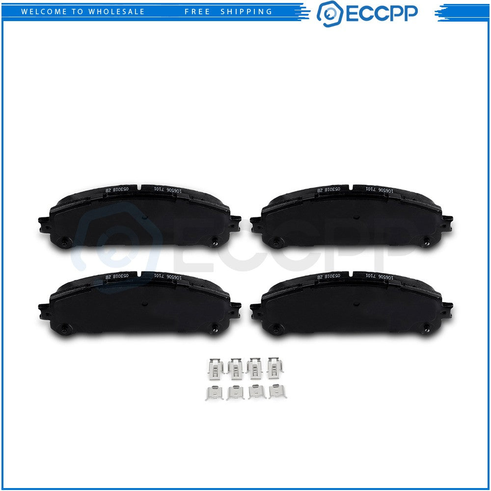 Front Ceramic Brake Pads For 2015-2017 Lexus NX200t 2008-2019 Toyota Highlander 6B93BC-57