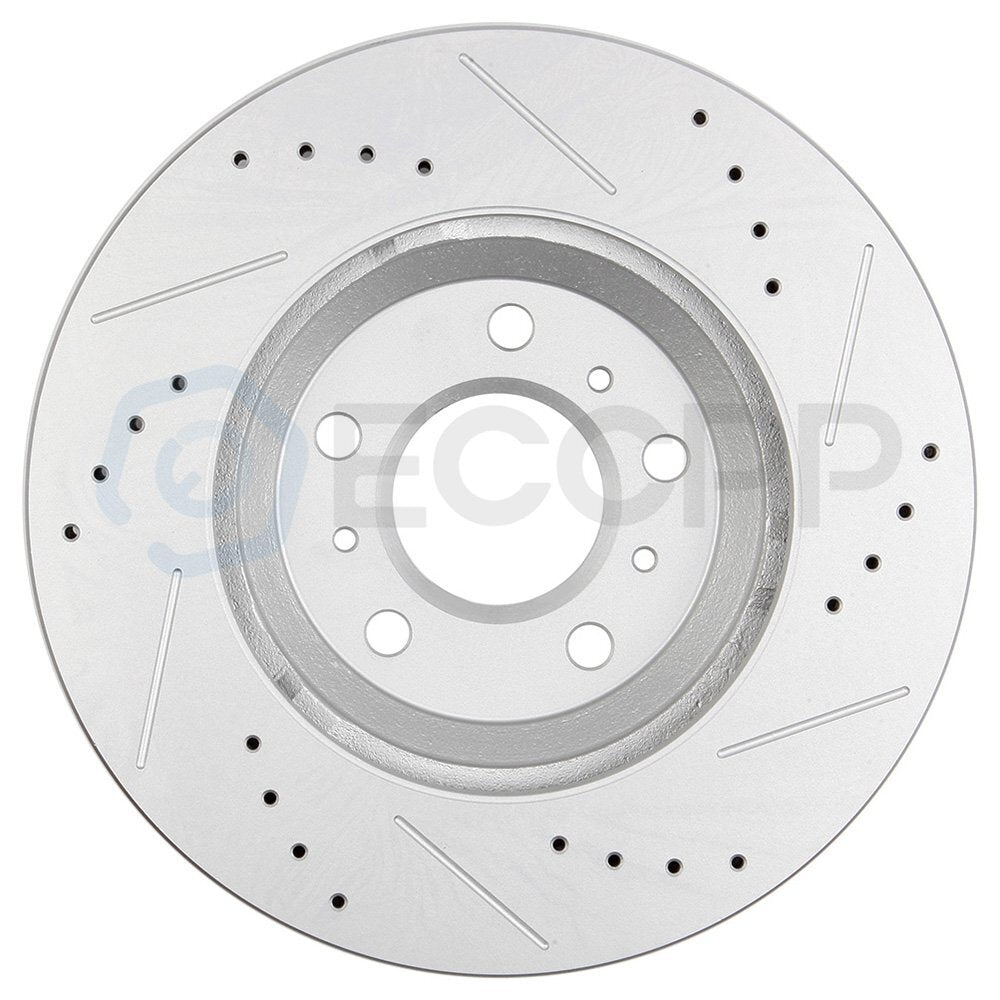 Front Suspension Wheel Hub Bearing Brake Rotor Pad For 06-11 Impala Monte Carlo KOEEP