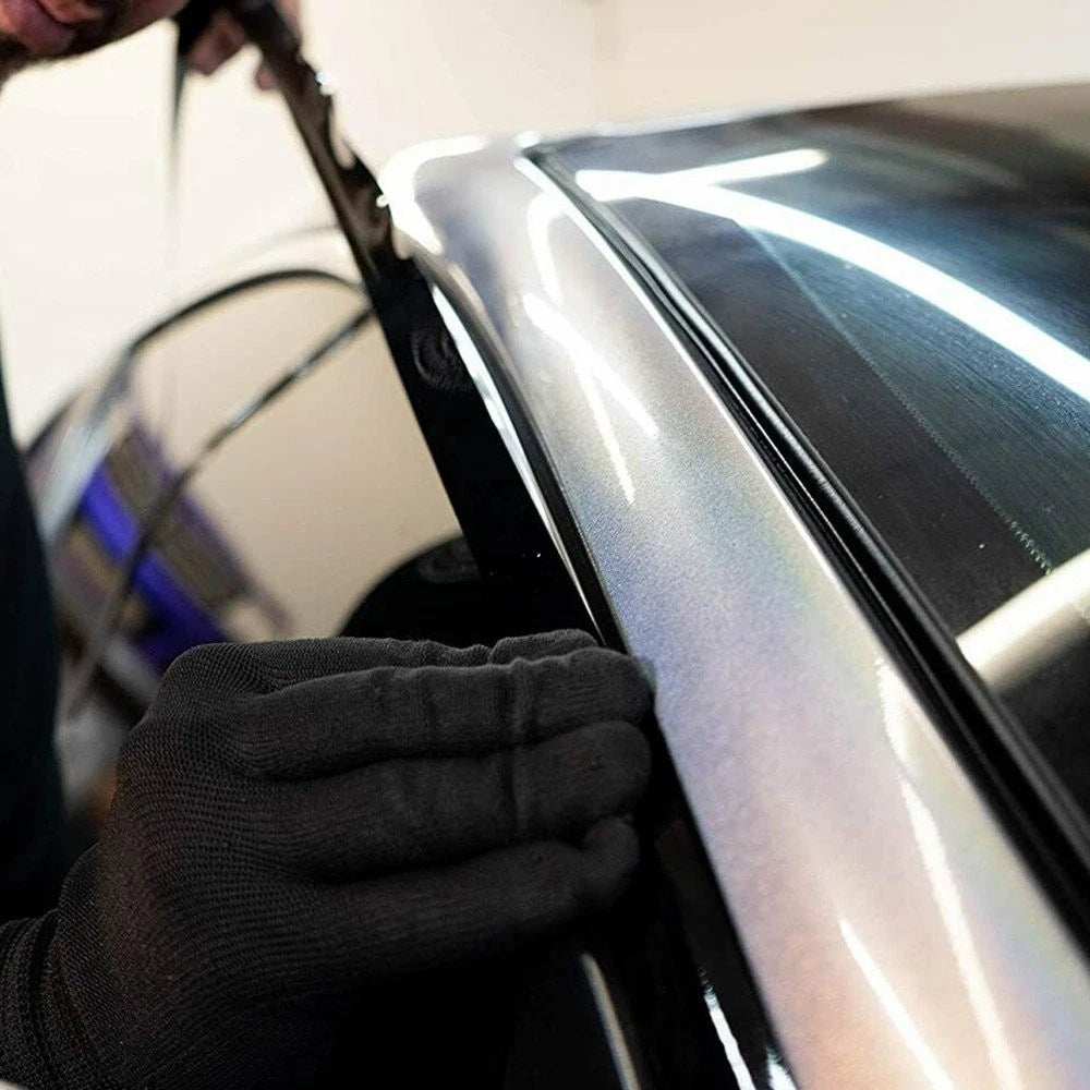 6x Delete Chrome Vinyl Matte Black Window Trim for Honda Accord Sedan 2018-2022 6B93BC-57
