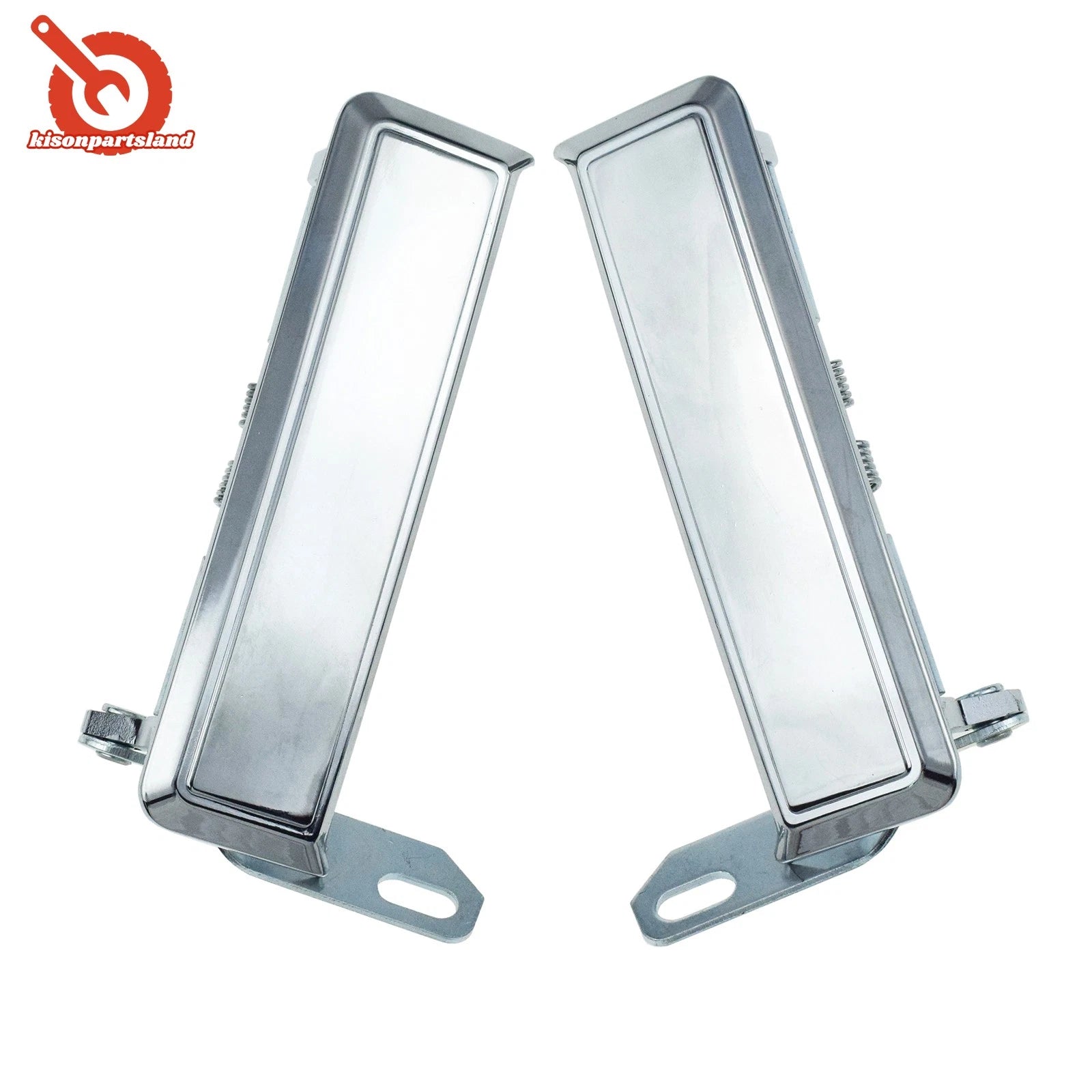 Pair FOR Toyota Land Cruiser BJ40 FJ55 1975-84 Outside Door Handle Metal Chrome 6B93BC-57
