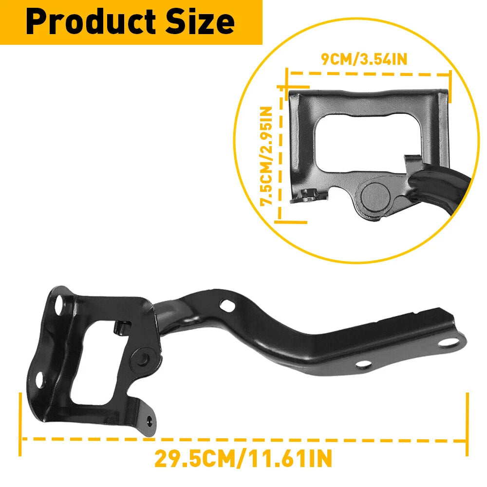 For 2010 2011 2012 2013 2014 2015 Toyota Prius Front Hood Hinges Right+Left Set 6B93BC-57