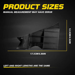 Front Driver Passenger Side Bumper Fender Bracket For 2005-2009 Ford Mustang EOA 6B93BC-57