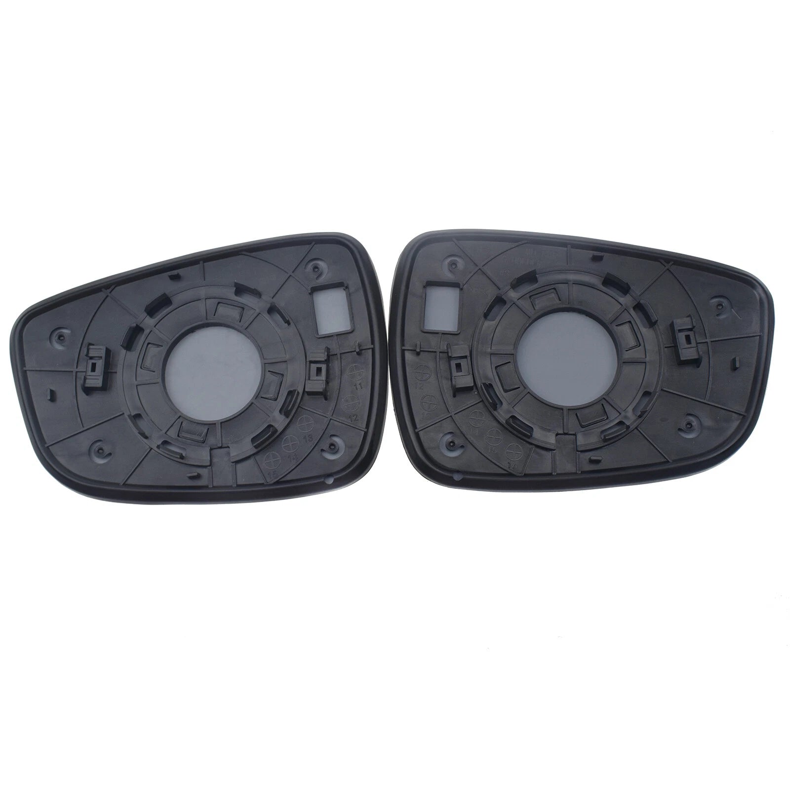 2pc Left Right No Heated Mirror Glass for Hyundai Elantra 11-13 For Accent 12-17 6B93BC-57