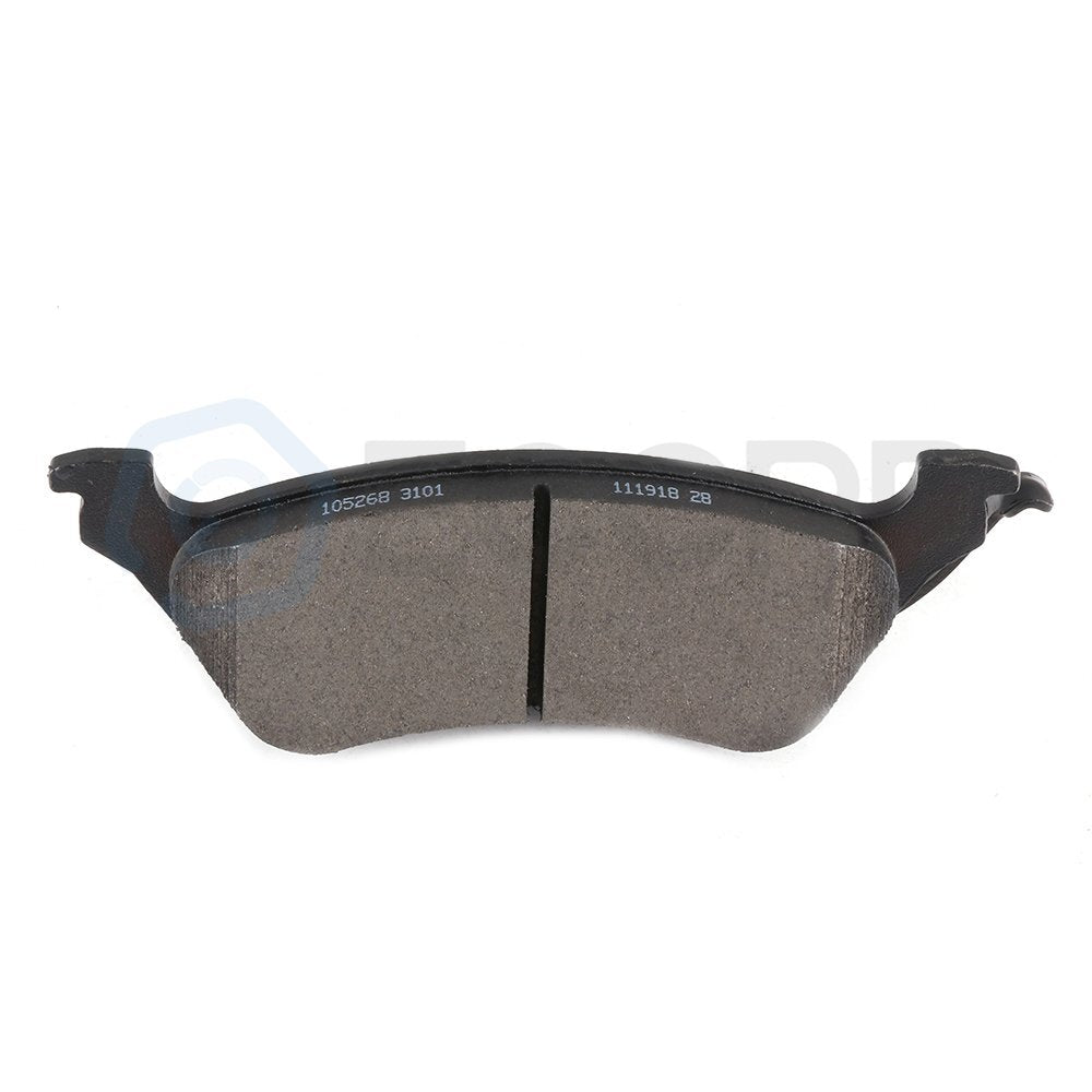 Front Rear Ceramic Brake Pads For 2007 Chrysler Town & Country Dodge Caravan 6B93BC-57