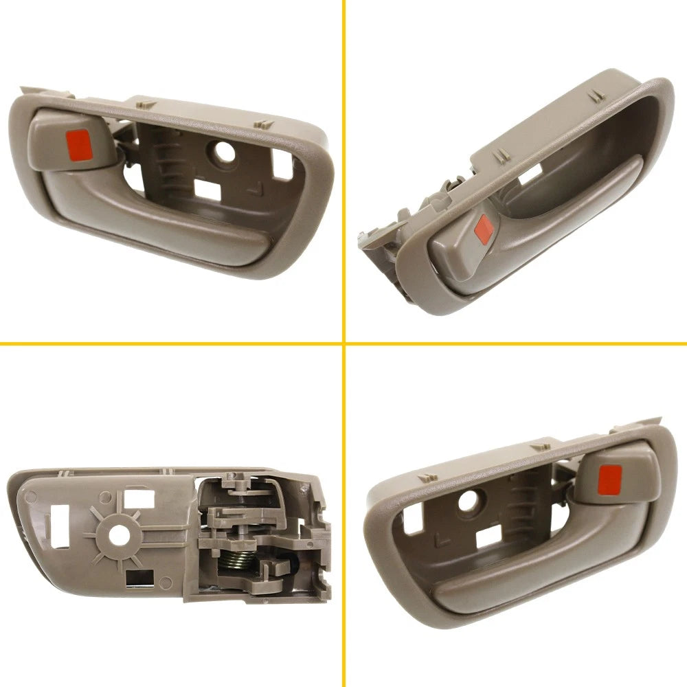 4x Door Handle For Set Toyota 2002-06 Camry & Front Rear Inner 6920533030E Beige 6B93BC-57