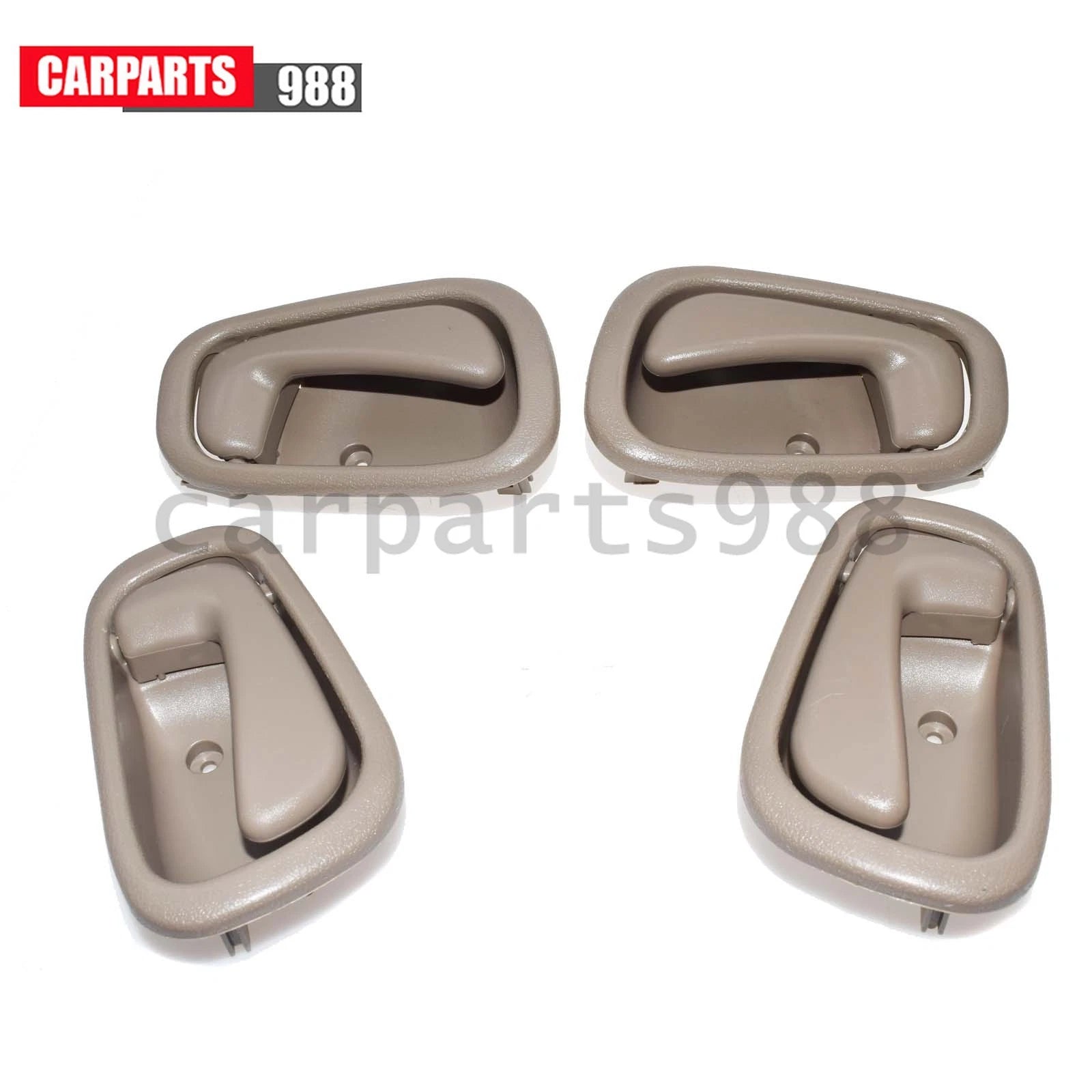 4Pcs Inside Door Handle Front Rear Left Right For Toyota Corolla Geo Prizm 98-02 6B93BC-57