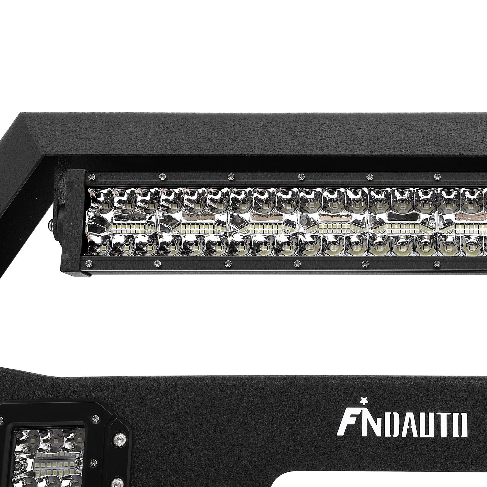 Front Bumper W/ Winch Plate & LED Lights & D-rings For 1983-2001 Jeep Cherokee 6B93BC-57