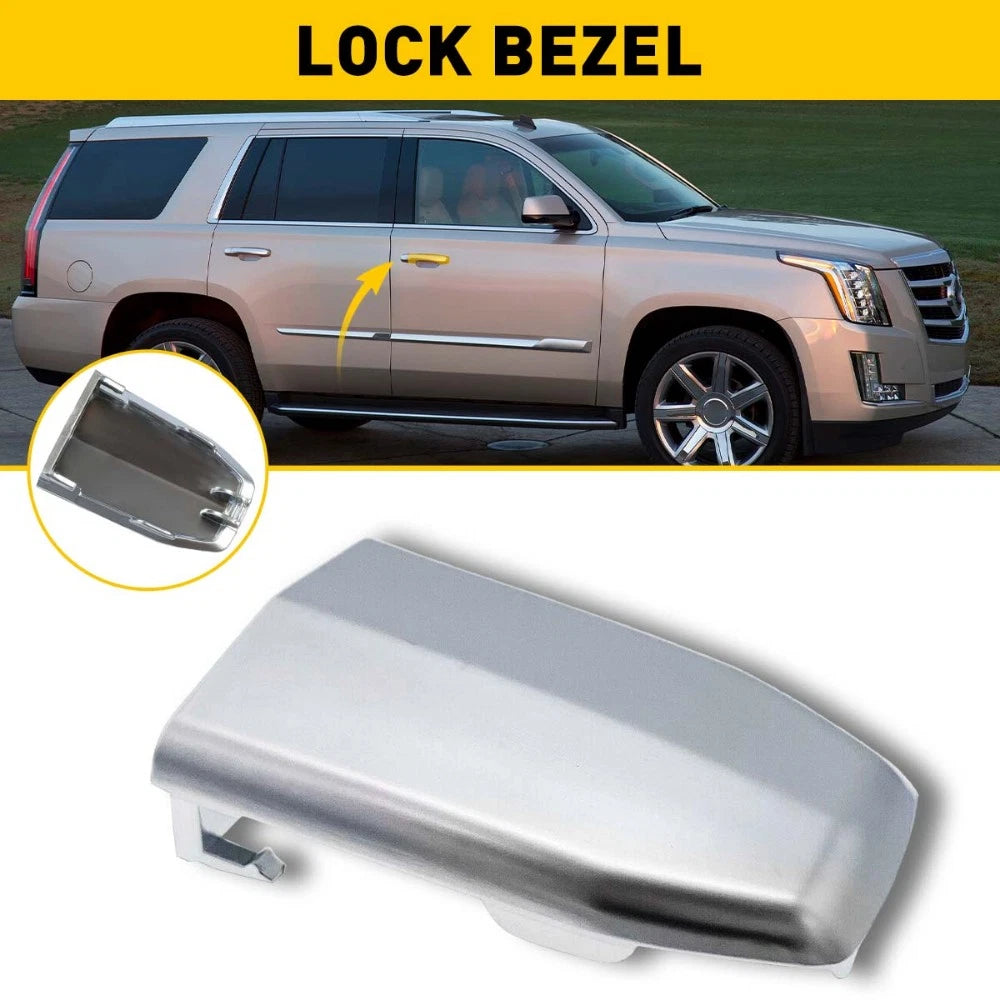Front Driver Exterior Chrome Door Handle Trim Cap Cover LH for Cadillac Escalade 6B93BC-57
