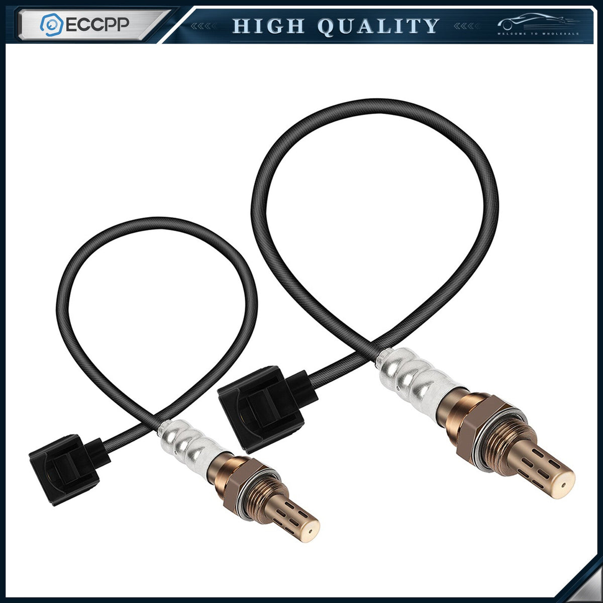 2pcs Upstream & Downstream O2 Oxygen Sensor for 05-09 Jeep Grand Cherokee 5.7L 6B93BC-57