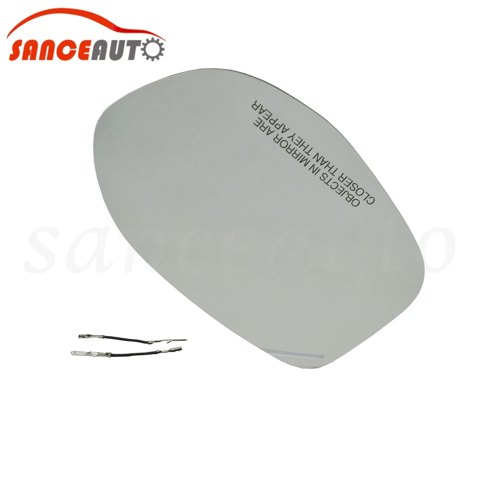 Heated Mirror Glass Right Side W/ Backing for Honda Odyssey 2014 2015 2016 2017 6B93BC-57