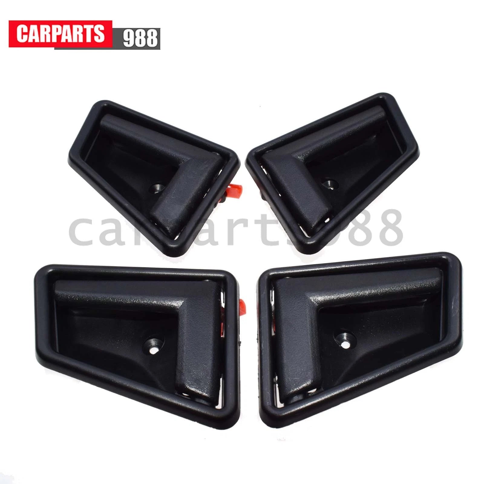 4Pcs Interior Door Handle Black Left & Right For Suzuki Sidekick 8313056B015ES 6B93BC-57