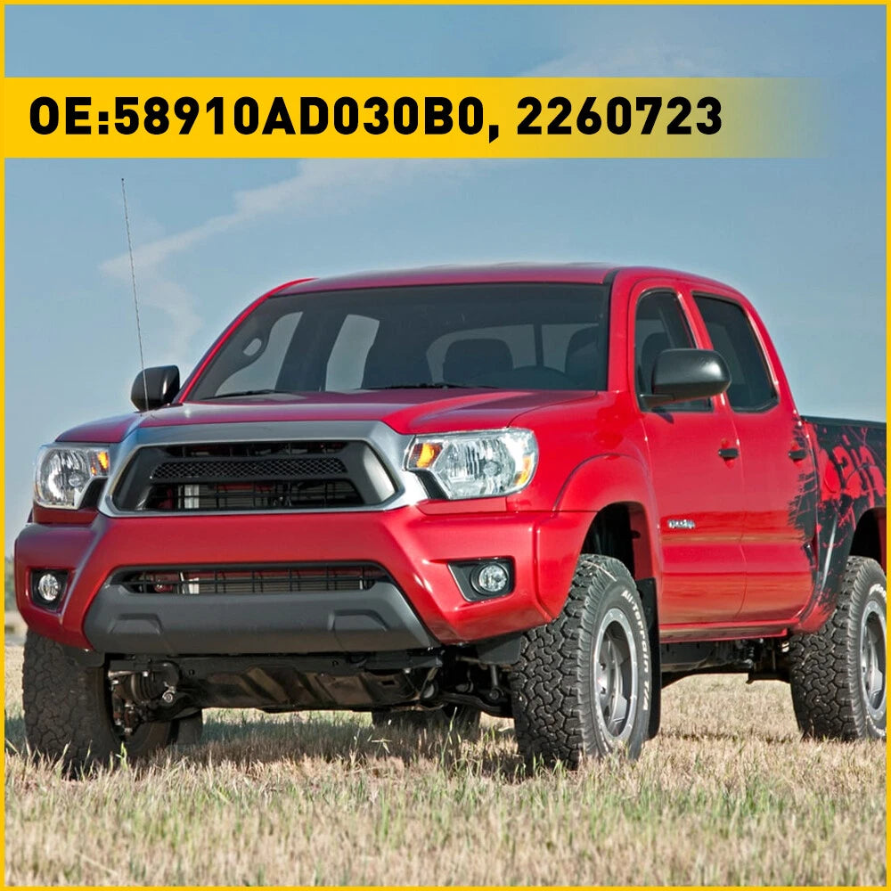58910AD030B0 Center Console Latch Lid Lock Cover Gray For Toyota Tacoma 2005-12 6B93BC-57
