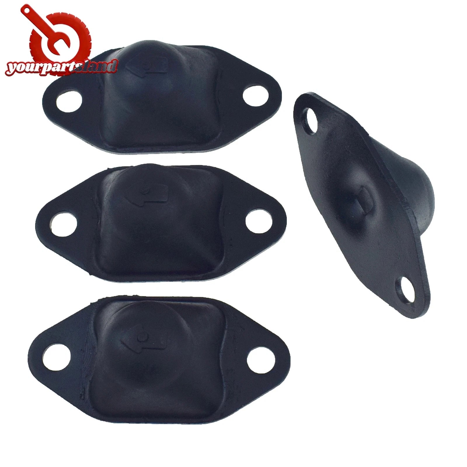 1/ 4PCS Front Suspension Upper Bump Stopper For Mitsubishi Pajero L200 MR113271 6B93BC-57