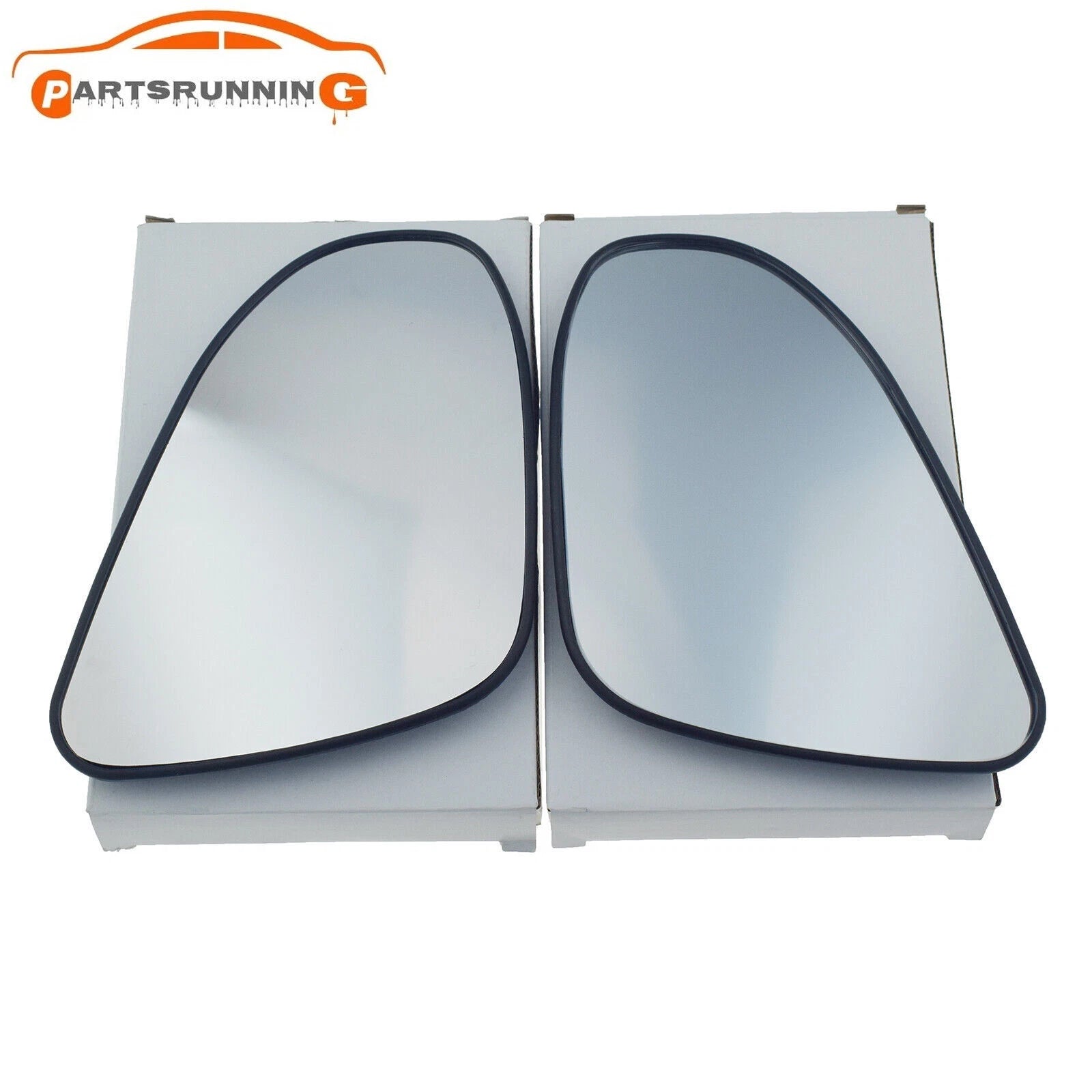 Left & Right Side View Mirror Glass Non-Heated For Toyota Corolla 2014-2019 6B93BC-57