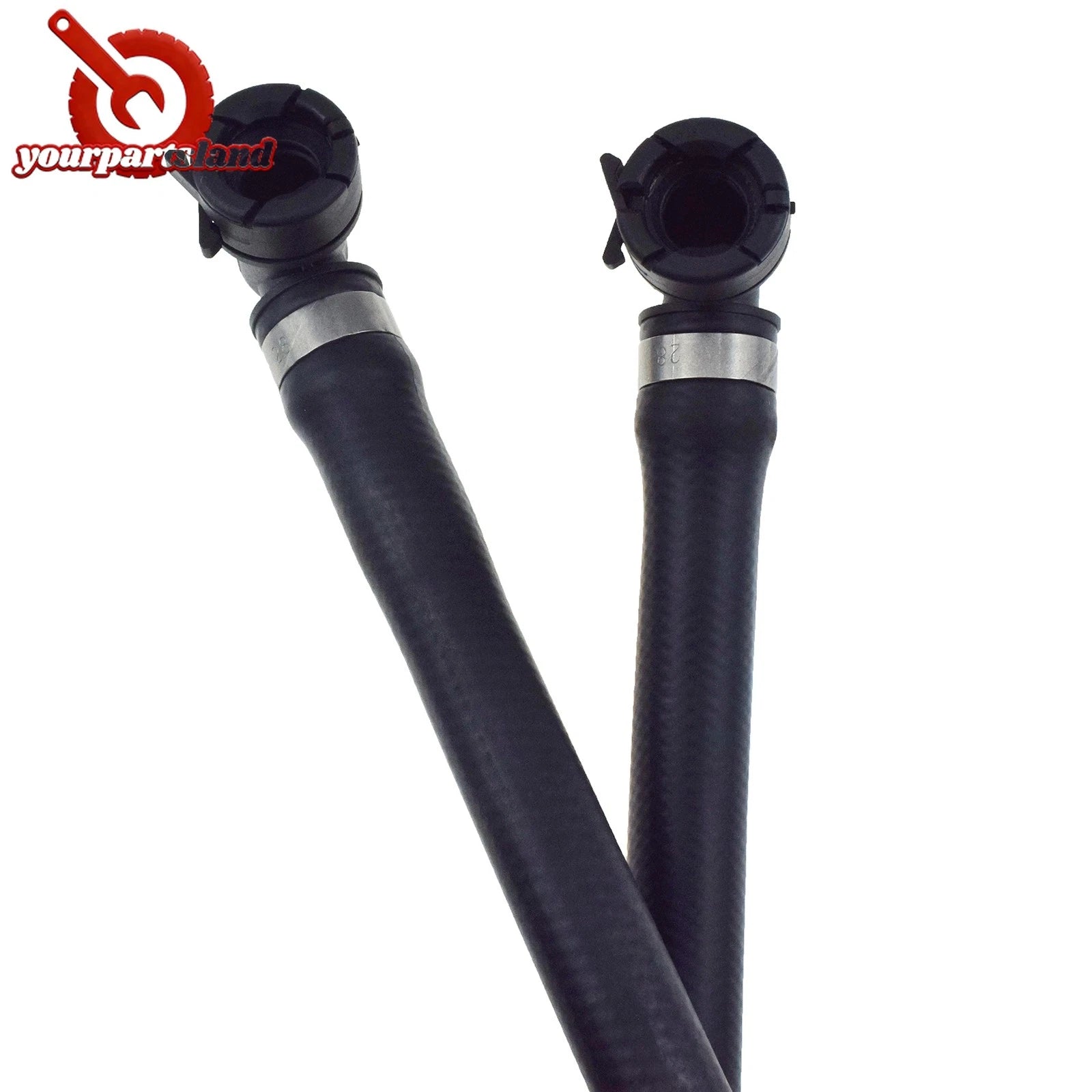 Fit For Volvo S60 S80 V70 XC70 2001-2009 Heater Hose Set 2PCS 30745334,30745329 6B93BC-57