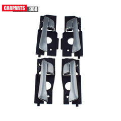 Interior Door Handle Chrome Front Rear Left Right for 2012-2017 Hyundai Accent 6B93BC-57