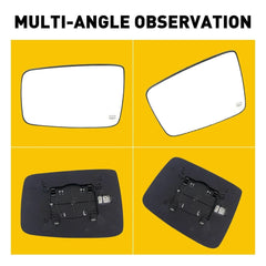 Exterior Mirror Glass Power Heated LH Drive Sides for Dodge Ram 1500 2500 EOA 6B93BC-57