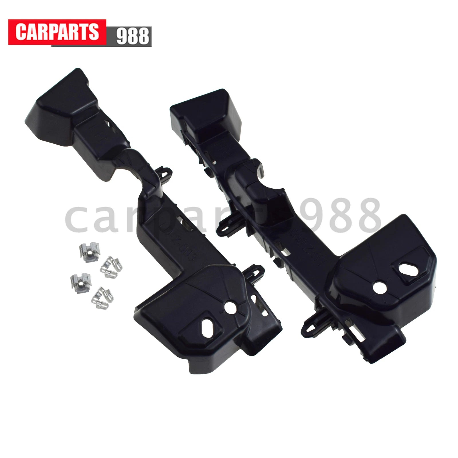 Pair Front Bumper Bracket For GMC Terrain 2018 2019 2020-2021 84709616 84709614 6B93BC-57