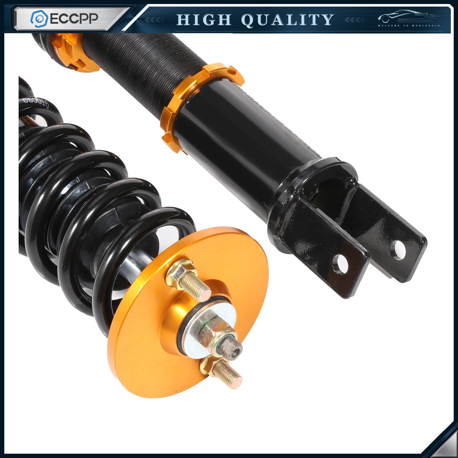 ECCPP Coilovers Suspension Kits For 08-12 Honda Accord Adj. Height Struts Shocks ECCPP