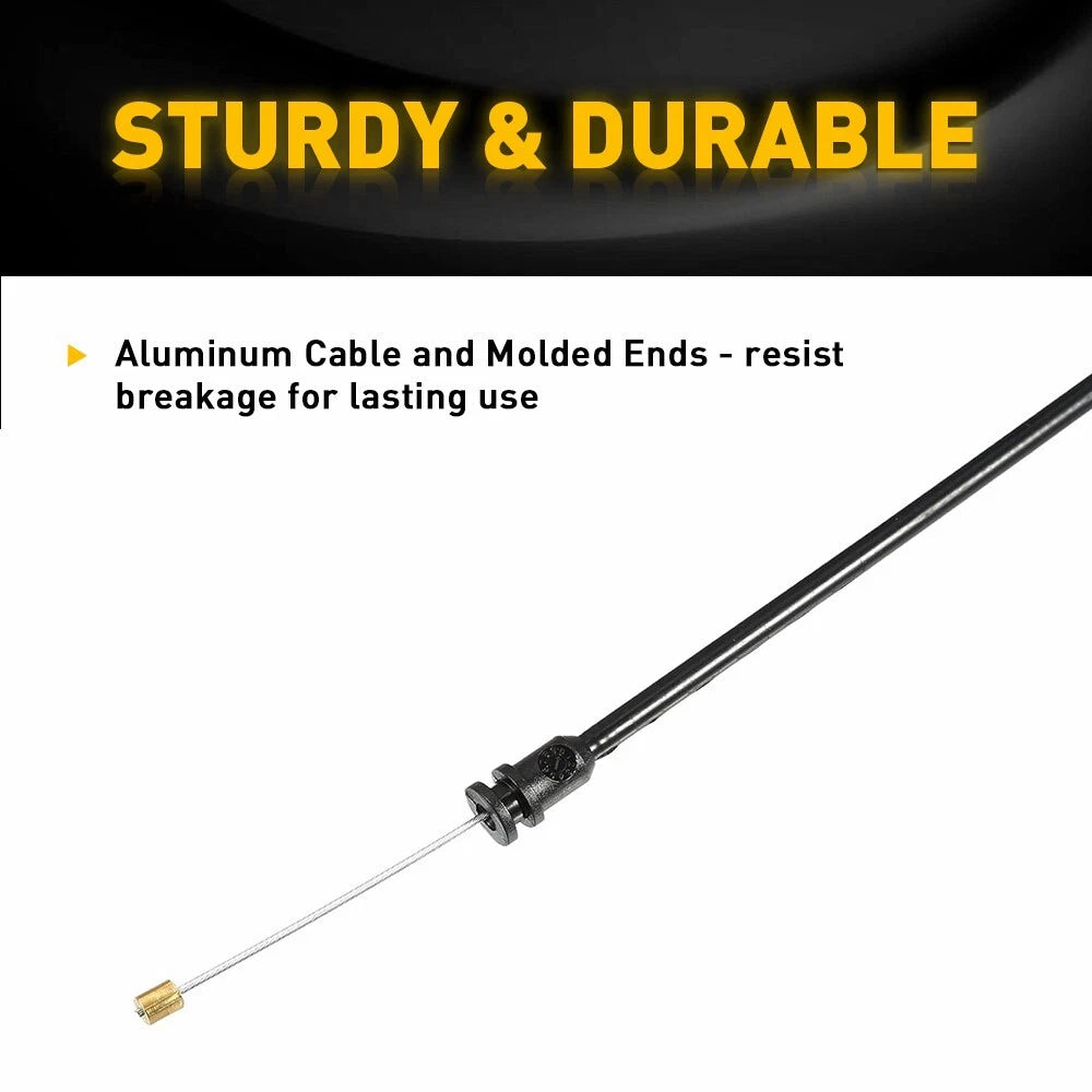 Hood Latch Release Pull Handle Cable Lever For 2012-2018 Ford Focus BM5116A770AC 6B93BC-57