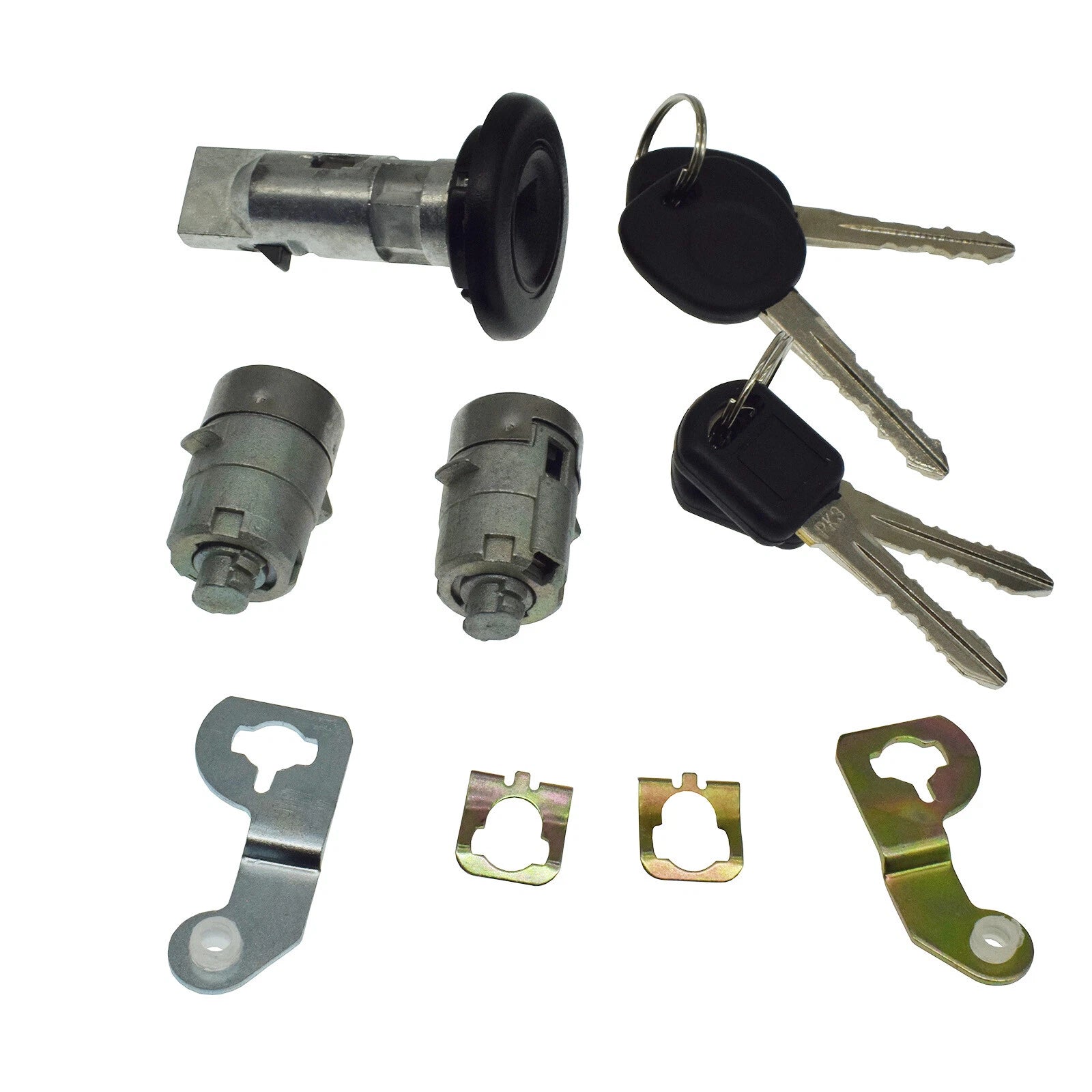 Ignition Lock Cylinder & Door Lock for Buick Cadillac Chevrolet GMC Hummer H2 6B93BC-57
