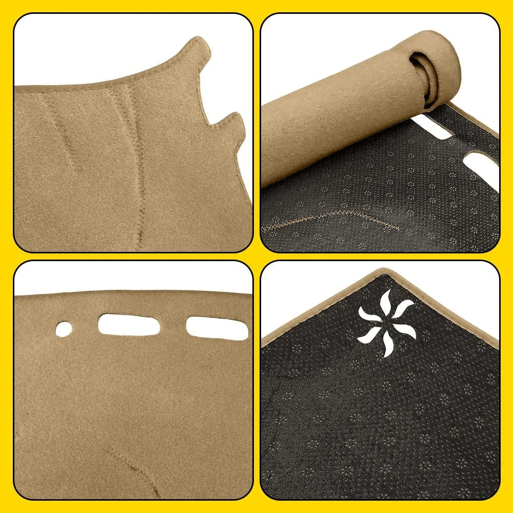 Dash Cover for Toyota Sienna 2004 2005 2006 2007-2010 Dashboard Cover Mat Beige 6B93BC-57