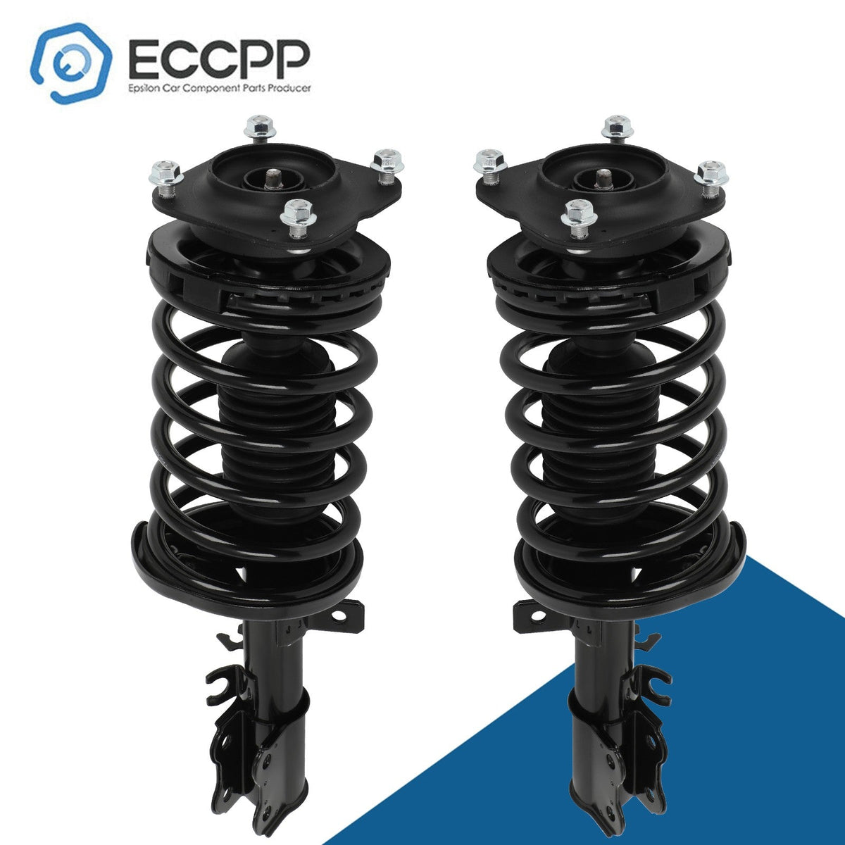 Front 2Pcs For Kia For Spectra 2001-2004 Complete Struts Coil Spring Assembly 6B93BC-57