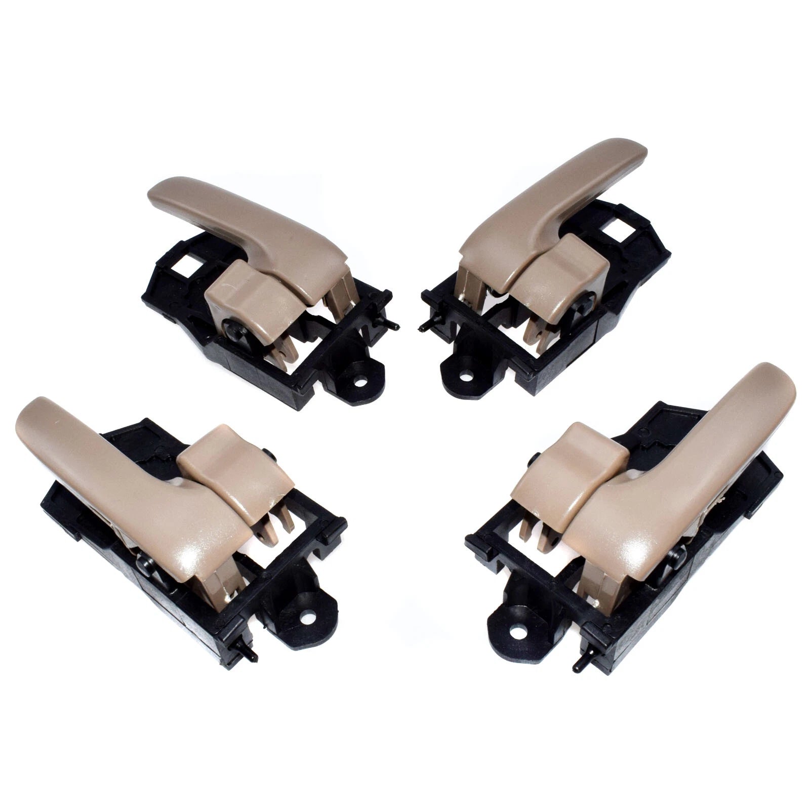 4Pcs Beige Insdie Door Handles For 1997-01 Toyota Camry 69206-AA010 69205-AA010 6B93BC-57