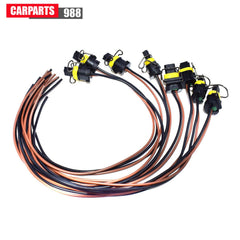8x Wire Harness Pigtail IPR / VGT Solenoid For Ford 6.0L 7.3L PowerStroke Diesel 6B93BC-57