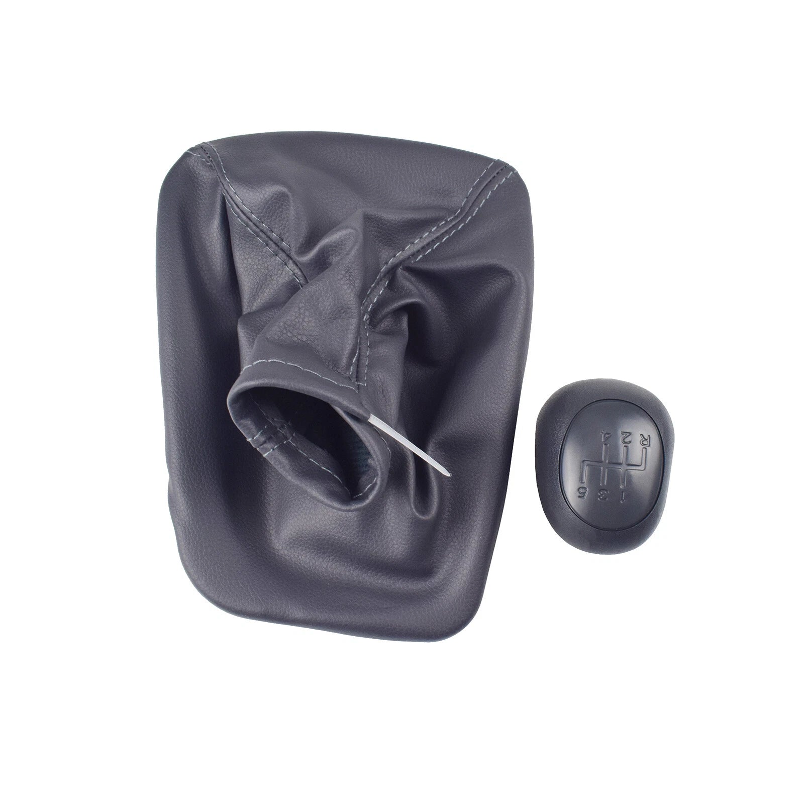 5 Speed Manual Gear Shift Knob PU Leather For Mercedes Benz Sprinter 2000-2006 6B93BC-57