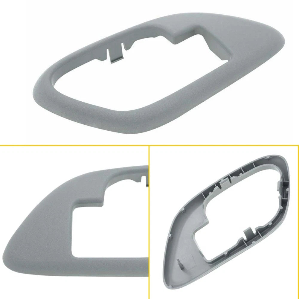 Inside Interior Door Handle Bezels Trim Gray for 95-98 C1500 Sierra Special EOA 6B93BC-57