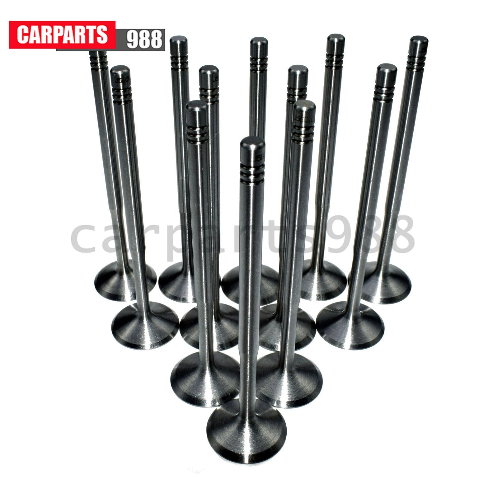 12Pcs Intake Valves 058109601C For Audi A4 TT VW Beetle Golf Passat Jetta 1.8L 6B93BC-57