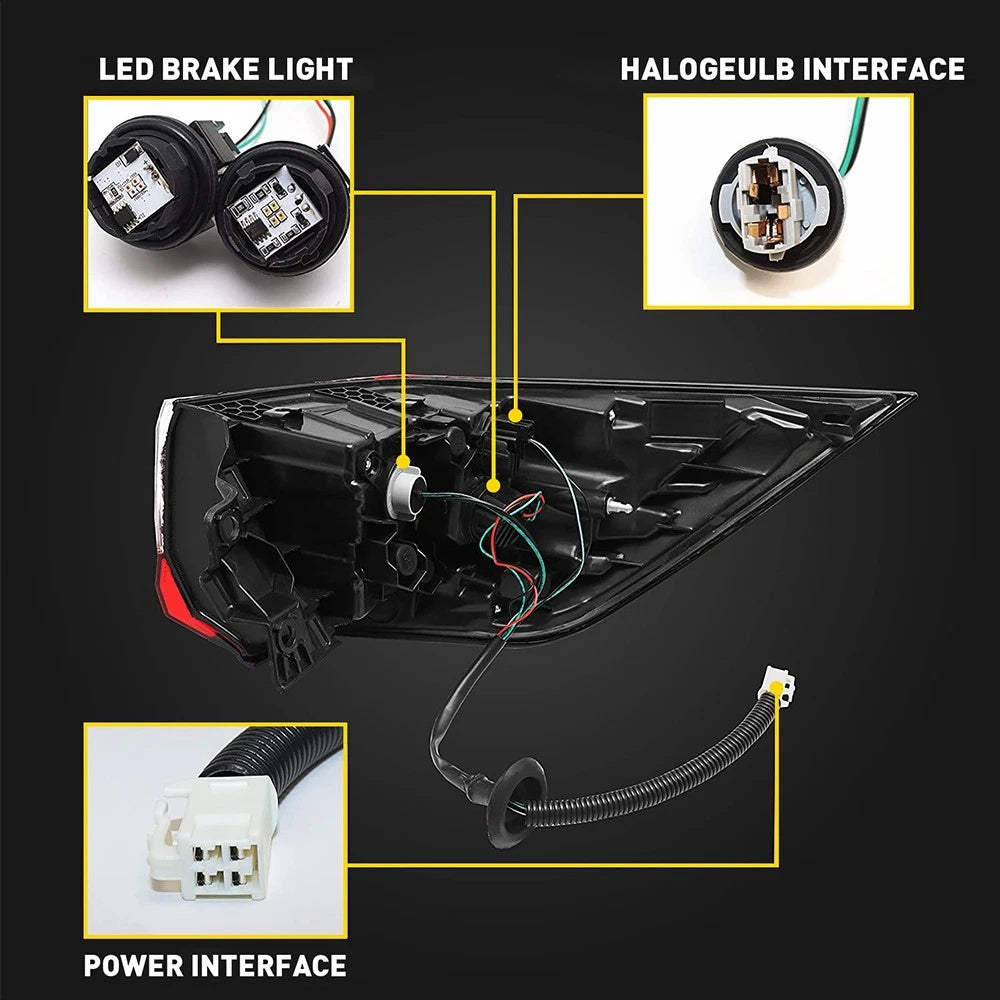 Left Driver Side Tail Light Rear Lamp Outer Brake For Toyota RAV4 2019-2023 EOA 6B93BC-57