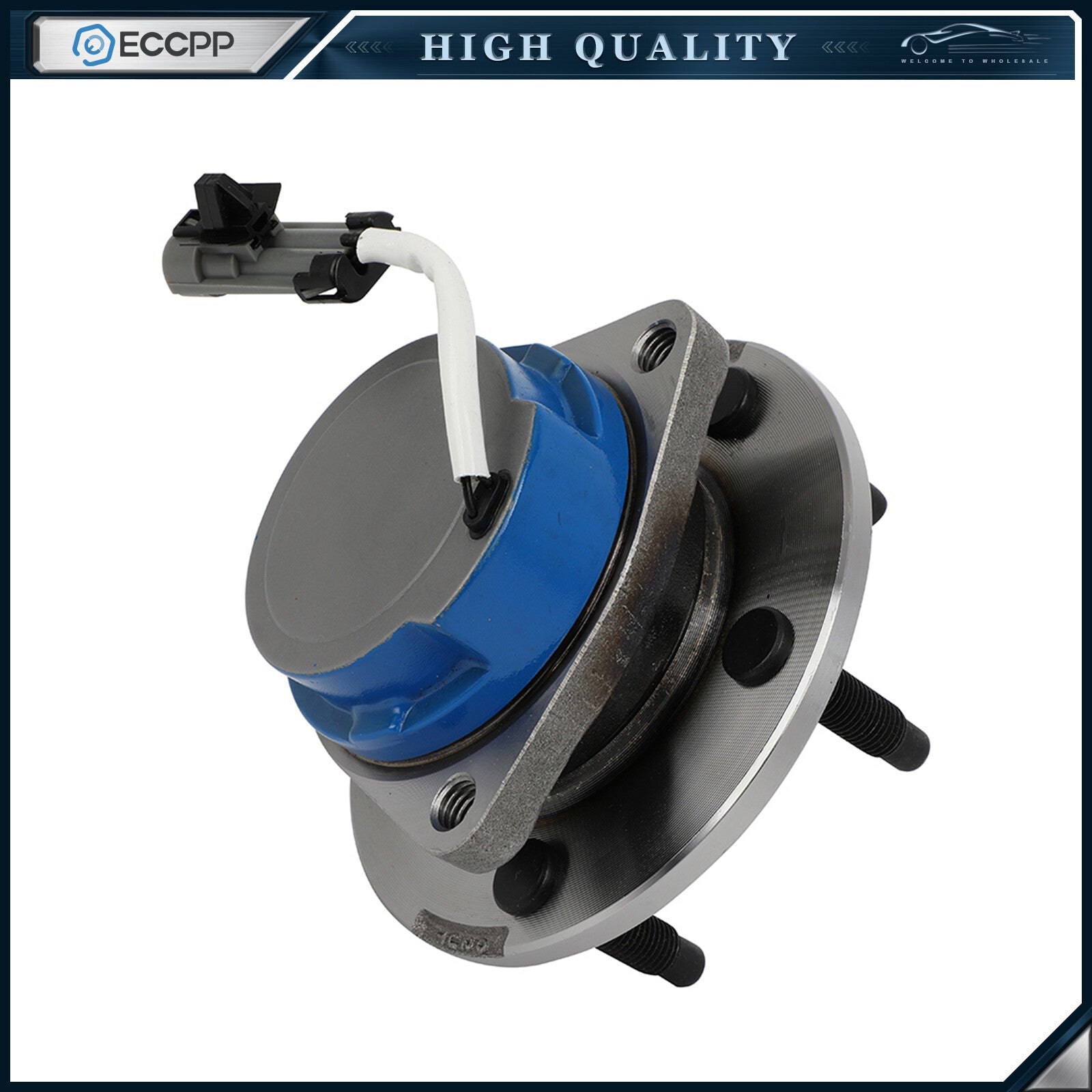 1P Wheel Hub Bearing Front RWD For Cadillac STS 2005-2011 CTS V6 2003-2007 5 Lug 6B93BC-57