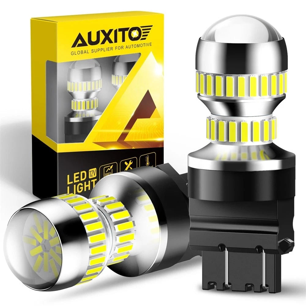 AUXITO 3157 3156 LED Reverse Backup Light Bulbs White Parking DRL Lamp 1-5 Pairs AUXITO