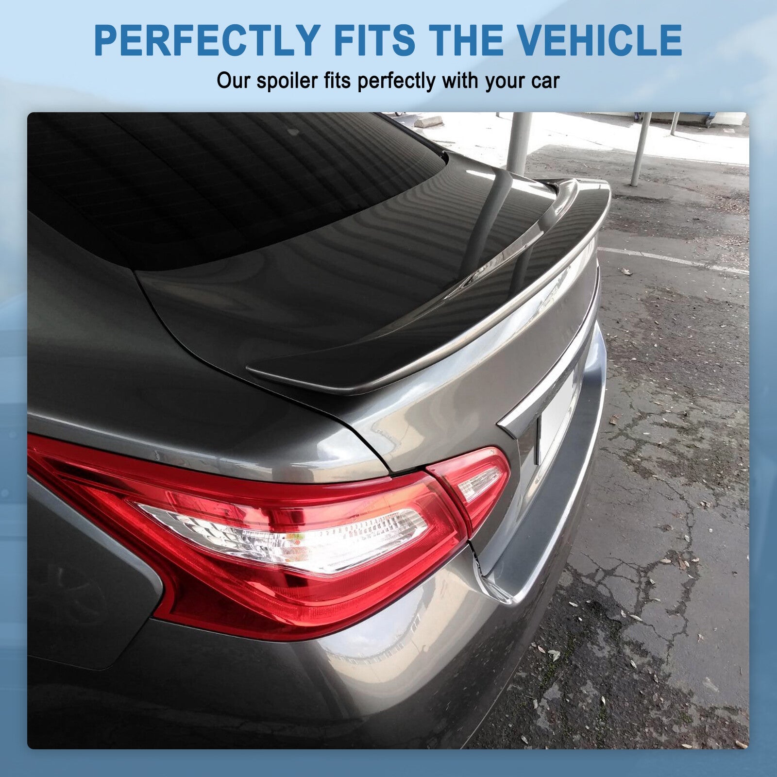 For 2013-2015 Nissan Altima Sedan Black Trunk ABS Plastic 6B93BC-57