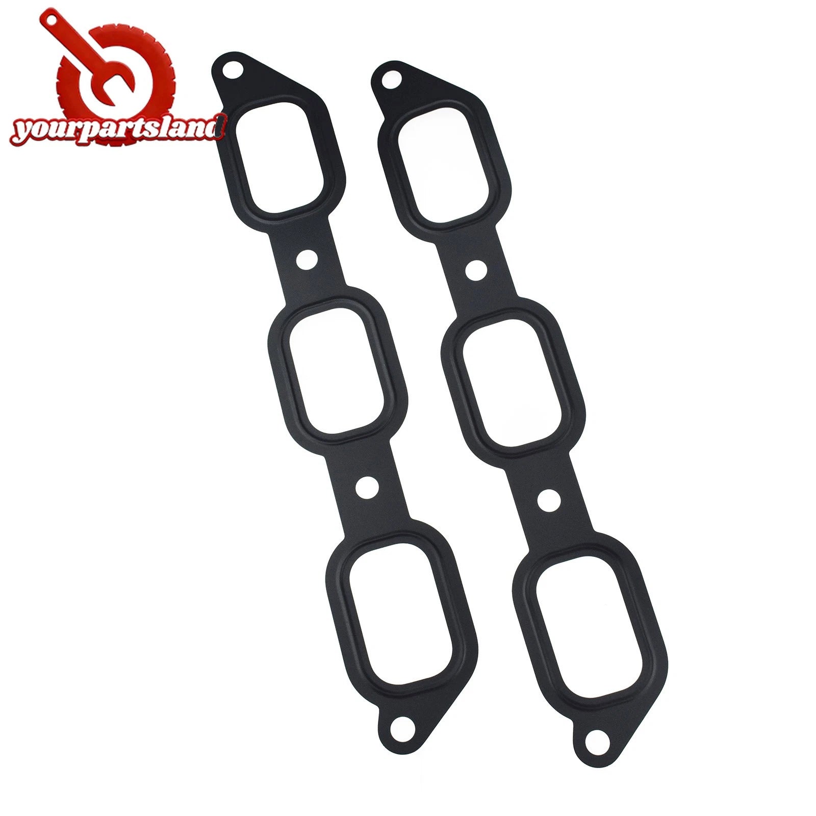 2pcs For Land Rover Range Sport LR4 Jaguar XJ XF Intake Manifold Gasket LR041681 6B93BC-57